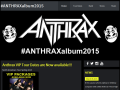 Anthrax Official Website