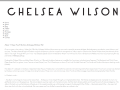 Chelsea Wilson Official Website