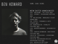 Ben Howard Official Website