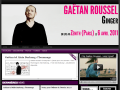 Gaëtan Roussel Official Website