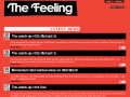 The Feeling Official Website