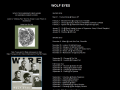 Wolf Eyes Official Website