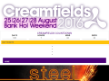 Creamfields UK Official Website